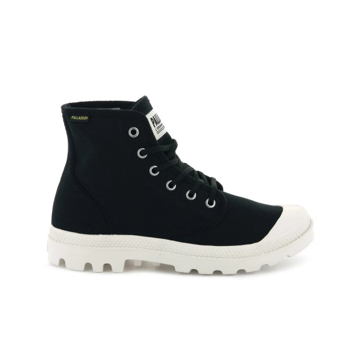 Baskets Palladium Pampa Hi Originale High Tops Femme Noir | FR GBO408I